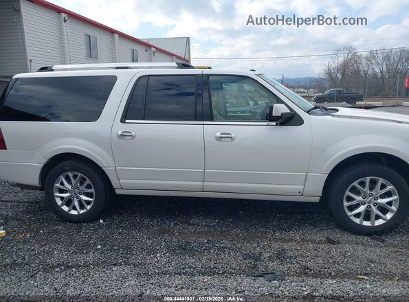 1FMJK2AT4HEA03044 2017 FORD EXPEDITION EL White უკანა სალონის ხედი