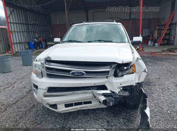 1FMJK2AT4HEA03044 2017 FORD EXPEDITION EL White ხელსაწყოთა პანელის ხედი