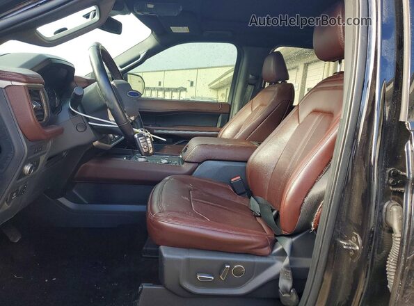 1FMJK2AT5NEA29227 2022 FORD EXPEDITION Black Vista interior delantera