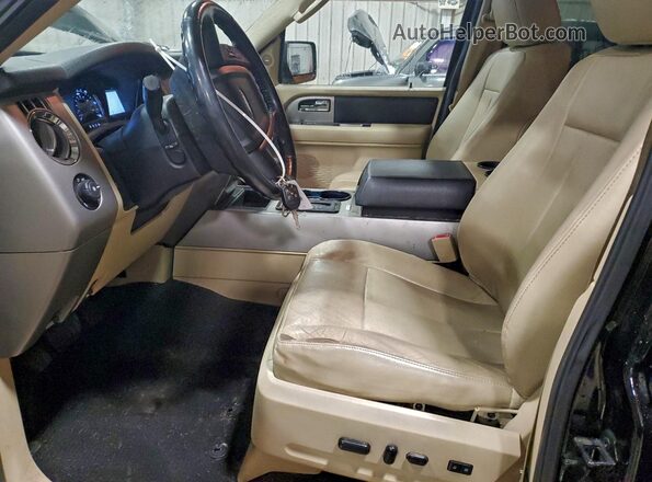 1FMJU1HT2GEF27009 2016 FORD EXPEDITION Black Front interior view