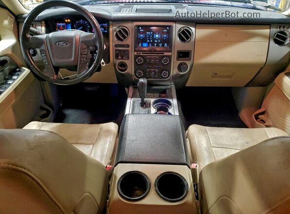 1FMJU1HT2GEF27009 2016 FORD EXPEDITION Black Dashboard view