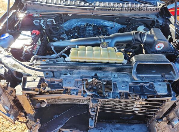 1FMJU1HT4MEA16462 2021 FORD EXPEDITION Black Vista del compartimento del motor