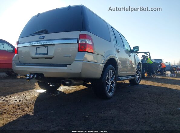 1FMJU1HT9HEA34235 2017 FORD EXPEDITION Золотой Задняя правая четверть