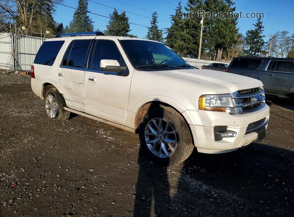 1FMJU2AT6HEA09583 2017 FORD EXPEDITION Белый Передняя правая четверть