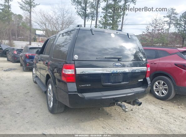 1FMJU2AT9GEF49556 2016 FORD EXPEDITION Black Trasero izquierdo