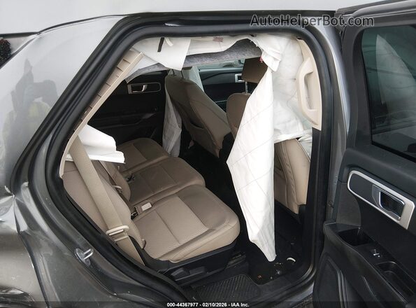 1FMSK7BH9NGC05714 2022 FORD FORD EXPLORER Gray VIN կոդի պիտակի տեսք