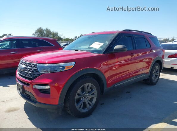1FMSK7DH1MGA94653 2021 FORD FORD EXPLORER Red Передня ліва чверть