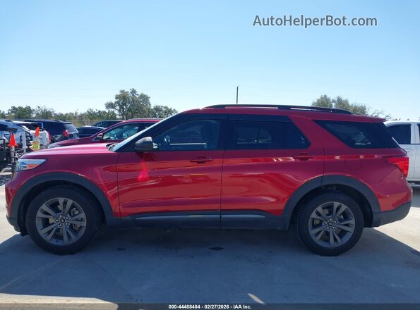 1FMSK7DH1MGA94653 2021 FORD FORD EXPLORER Red Панорамний вид салону 360°