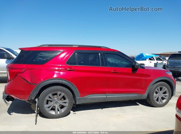 1FMSK7DH1MGA94653 2021 FORD FORD EXPLORER Red Вид задньої частини салону