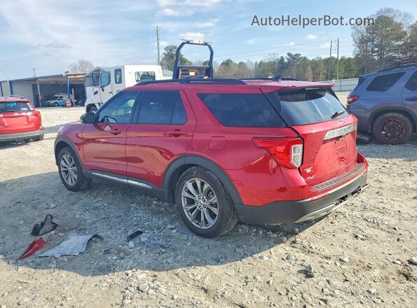 1FMSK7DH1PGC09045 2023 FORD FORD EXPLORER Red უკანა მარცხენა