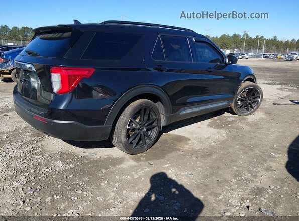 1FMSK7DH4NGA13064 2022 FORD FORD EXPLORER Black Trasero derecho