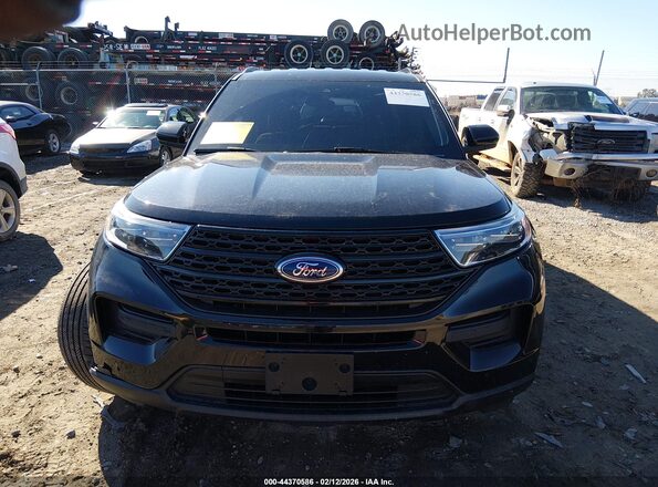 1FMSK7DH4NGA13064 2022 FORD FORD EXPLORER Black Vista del cuadro de instrumentos