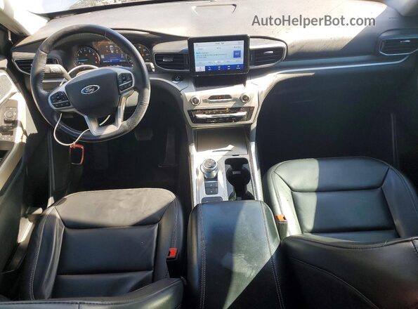 1FMSK7DH8MGA99977 2021 FORD FORD EXPLORER Gray Вид панелі приладів
