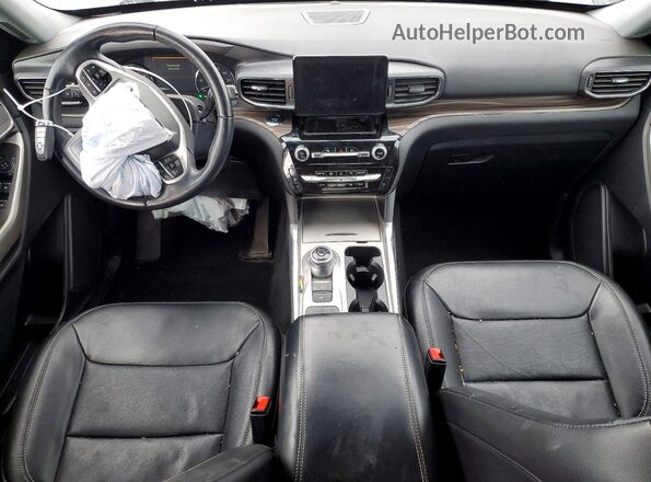 1FMSK7FH2PGA05044 2023 FORD FORD EXPLORER Silver Widok deski rozdzielczej