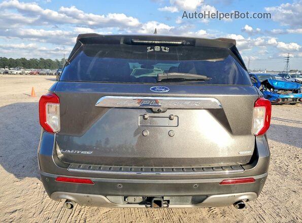 1FMSK7FH9LGB46302 2020 FORD FORD EXPLORER Gray Widok z tyłu