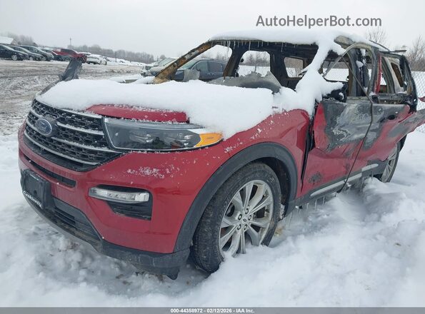 1FMSK8DH1LGA46137 2020 FORD FORD EXPLORER Red Przód lewy