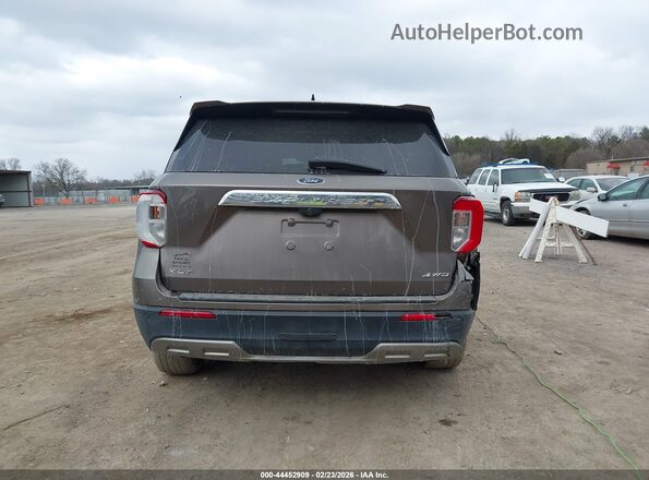 1FMSK8DH1MGB34350 2021 FORD FORD EXPLORER Dark Brown 