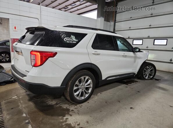 1FMSK8DH3NGA72659 2022 FORD FORD EXPLORER White Tył prawy