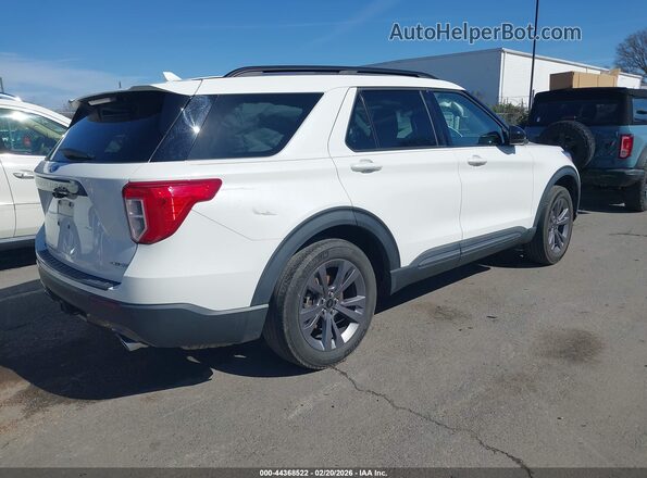 1FMSK8DH3NGC10555 2022 FORD FORD EXPLORER White უკანა მარჯვენა