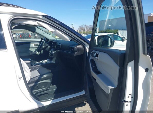 1FMSK8DH3NGC10555 2022 FORD FORD EXPLORER White წინა სალონის ხედი