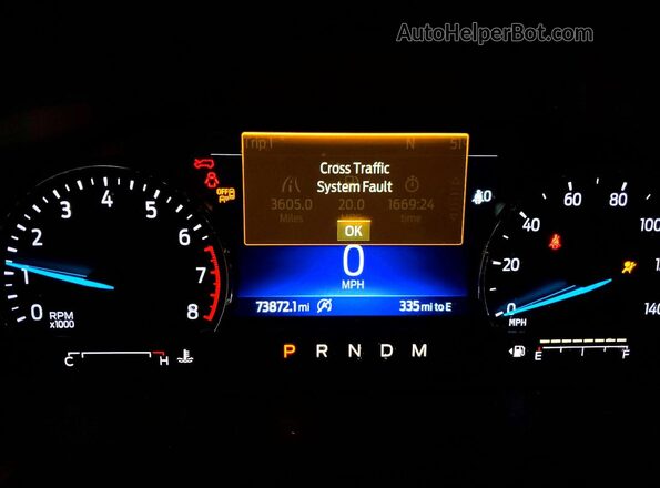 1FMSK8DH5LGA62938 2020 FORD FORD EXPLORER Brown Instrument cluster view
