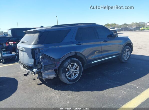 1FMSK8DH5MGC16209 2021 FORD FORD EXPLORER Gray Tył prawy