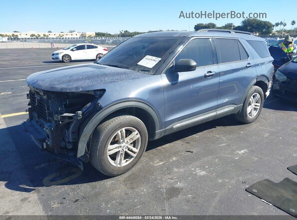 1FMSK8DH5MGC16209 2021 FORD FORD EXPLORER Gray Przód lewy