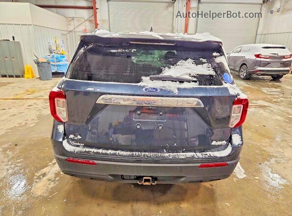 1FMSK8DH5NGA36844 2022 FORD FORD EXPLORER Blue Հետևի տեսք