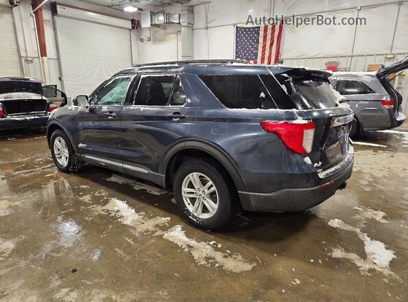 1FMSK8DH5NGA36844 2022 FORD FORD EXPLORER Blue Հետևի ձախ