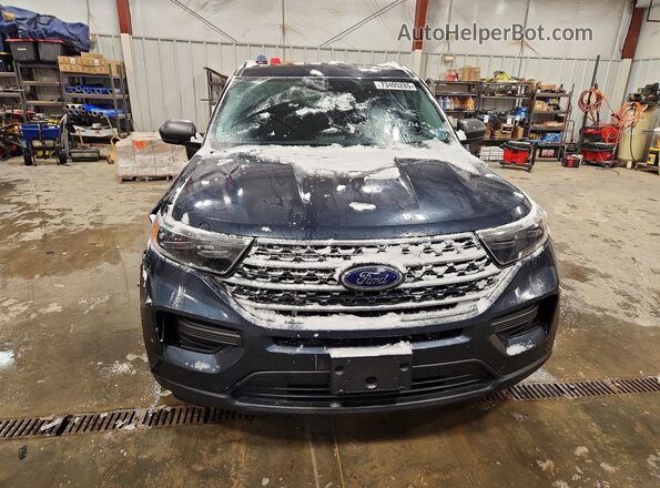 1FMSK8DH5NGA36844 2022 FORD FORD EXPLORER Blue Դիմացի տեսք