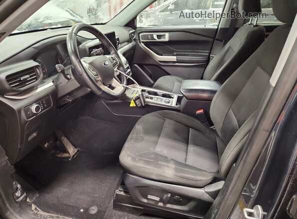 1FMSK8DH5NGA36844 2022 FORD FORD EXPLORER Blue Սալոնի դիմացի տեսք