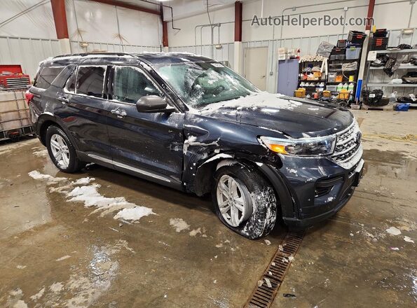 1FMSK8DH5NGA36844 2022 FORD FORD EXPLORER Blue Առջևի աջ