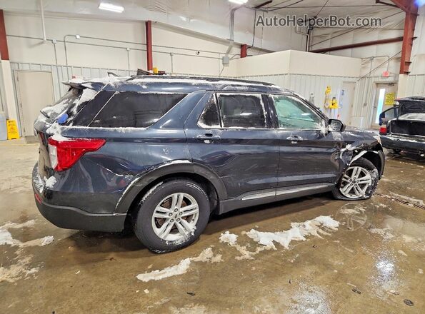 1FMSK8DH5NGA36844 2022 FORD FORD EXPLORER Blue Հետևի աջ