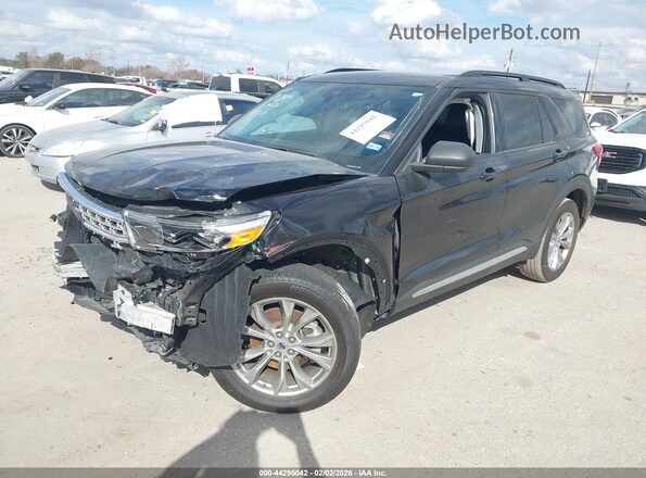 1FMSK8DH5PGA69037 2023 FORD FORD EXPLORER Black Front left
