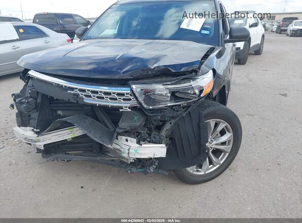 1FMSK8DH5PGA69037 2023 FORD FORD EXPLORER Black Front view