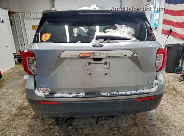 1FMSK8DH6PGA19974 2023 FORD FORD EXPLORER Silver უკანა ხედი