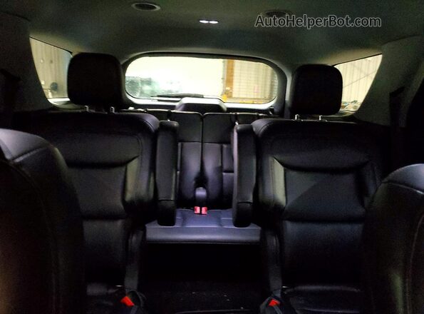 1FMSK8DH7NGA00718 2022 FORD FORD EXPLORER Blue უკანა სავარძლების ხედი