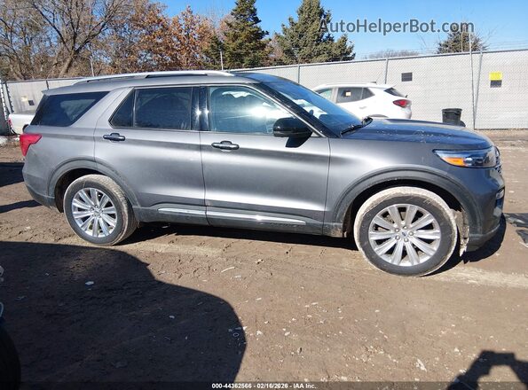 1FMSK8FH5NGA37327 2022 FORD FORD EXPLORER Серый Панорамный вид салона 360°