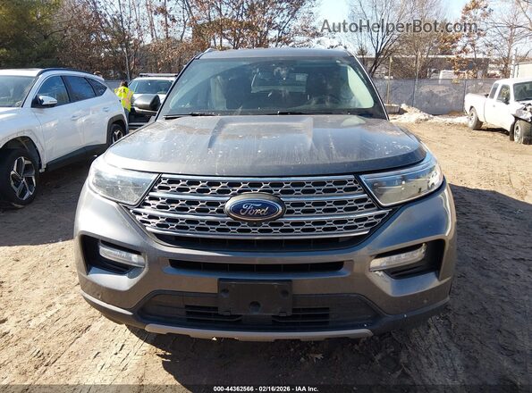 1FMSK8FH5NGA37327 2022 FORD FORD EXPLORER Серый Вид задней части салона