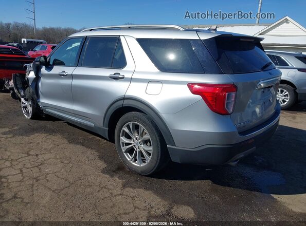 1FMSK8FH5NGA92148 2022 FORD FORD EXPLORER Silver Tył lewy