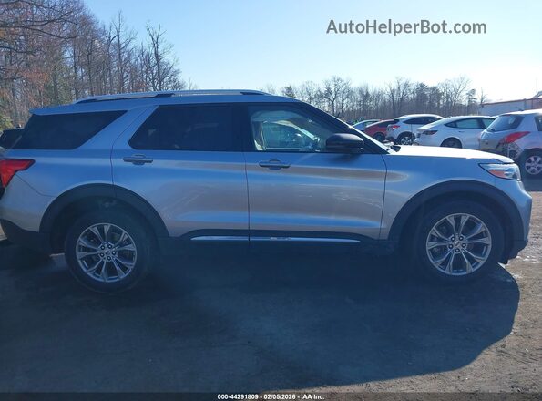 1FMSK8FH5NGA92148 2022 FORD FORD EXPLORER Silver Widok wnętrza z tyłu