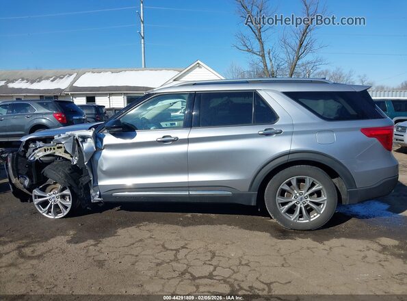 1FMSK8FH5NGA92148 2022 FORD FORD EXPLORER Silver Widok wnętrza 360 stopni