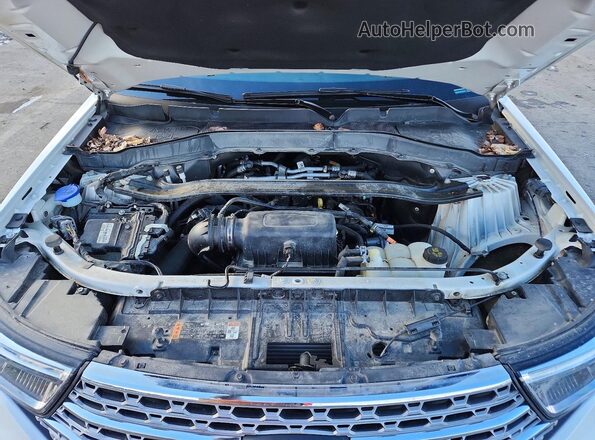 1FMSK8FH6PGC23431 2023 FORD FORD EXPLORER White Rear interior view