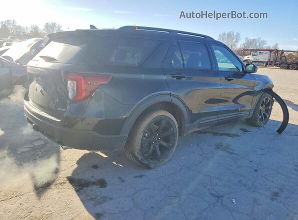1FMSK8KH2PGA46298 2023 FORD FORD EXPLORER Черный Задняя правая четверть