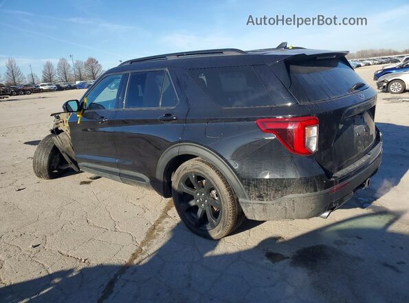 1FMSK8KH2PGA46298 2023 FORD FORD EXPLORER Черный Задняя левая четверть
