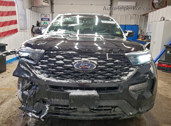 1FMSK8KH4NGB63474 2022 FORD FORD EXPLORER Black Դիմացի տեսք