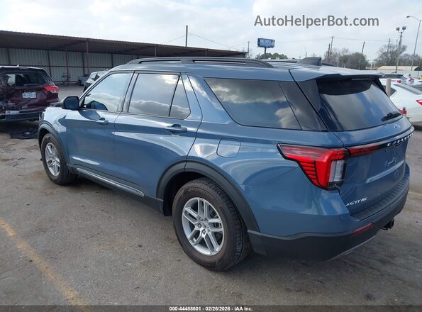 1FMUK7DH0SGC09328 2025 FORD FORD EXPLORER Light Blue Задняя левая четверть