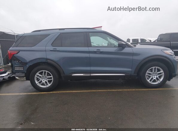 1FMUK7DH6SGB29533 2025 FORD FORD EXPLORER Light Blue Vista interior de 360 grados