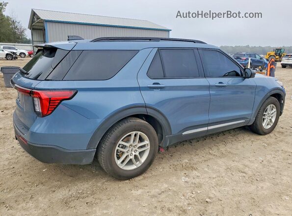 1FMUK7DH9SGC07416 2025 FORD FORD EXPLORER Teal Trasero derecho