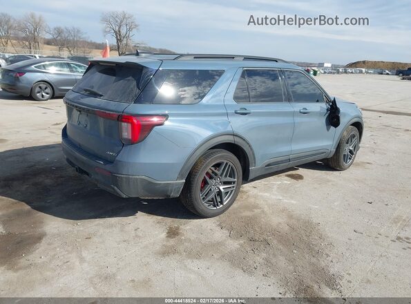1FMUK8KH5SGA45521 2025 FORD FORD EXPLORER Blue Tył prawy